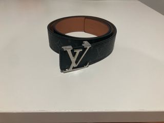 Cinturone Louis Vuitton Nero e Argento