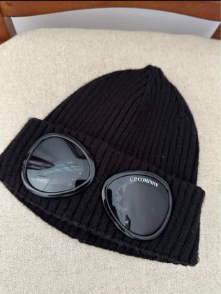 Gorro C.P. Company Lana Merino Negro