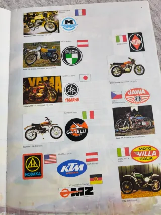 Álbum Completo Cromos Bimbo El Mundo de las Motos