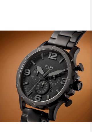 Orologio Fossil JR1401 Uomo Nero Acciaio