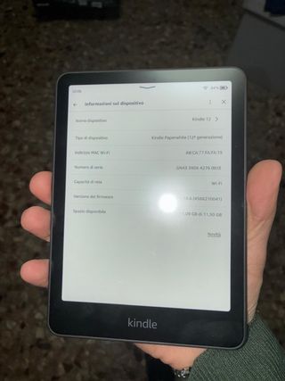 Kindle Paperwhite 12ª gen Nero 16GB