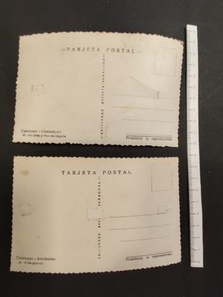 2 Postales Antiguas Canfranc Estación