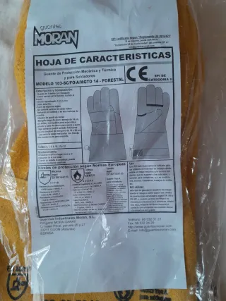 Guantes de protección