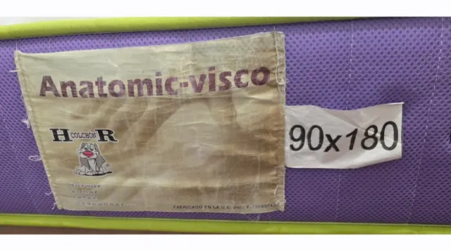 Colchón Viscoelástico 90x180