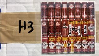 Lattine di birra da collezione vuote Serie H