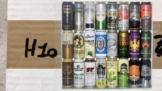 Lattine di birra da collezione vuote Serie H