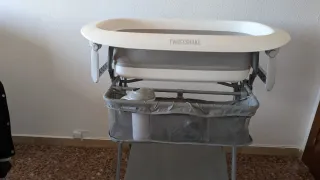 Bañera Bebé Twistshake Gris