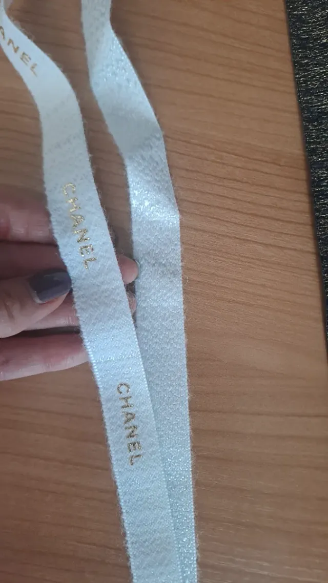 Fiocchi Chanel Originali Blu e Dorato