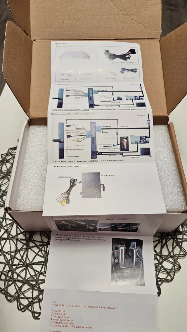 Módulo CarPlay Inalámbrico Audi