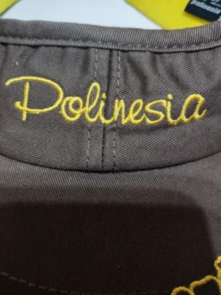 Visera Polinesia Marrón/Amarilla - Nueva