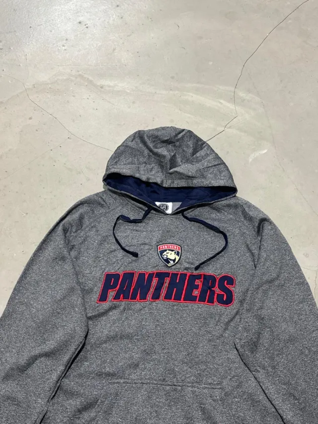 Felpa Panthers Grigia con Logo