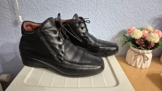 Botines de piel Pitillos negros