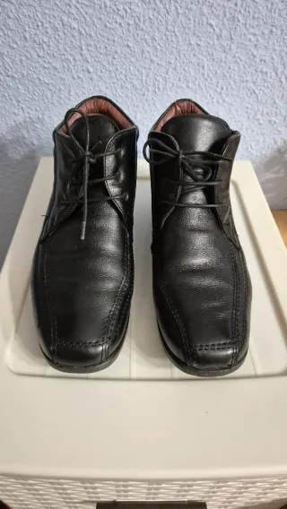 Botines de piel Pitillos negros