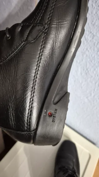 Botines de piel Pitillos negros