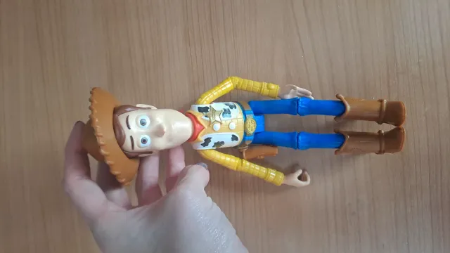 Vecchia action figure Woody di Toy Story