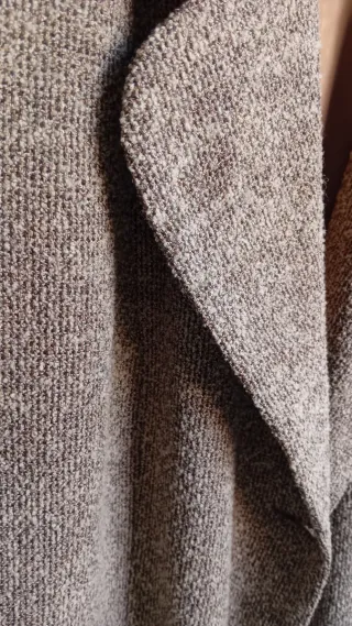 Blazer abrigo vintage MAFE'S marrón gris