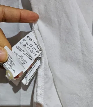 Blusa Springfield blanca