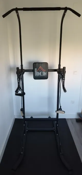 Estación y banco musculación