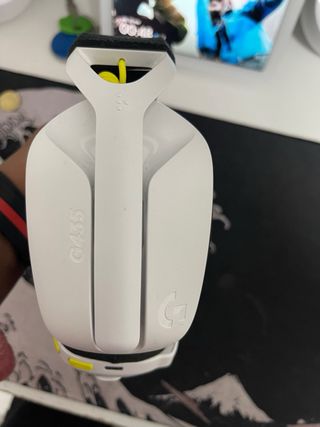 Cascos Logitech G435 Blancos y Amarillos