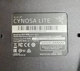 Teclado Gaming Razer.