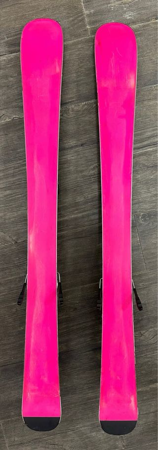 Esquís botas y bastones infantiles niños niña