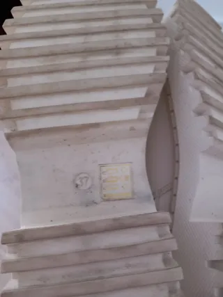 Botas militares Moon Boot blanco roto