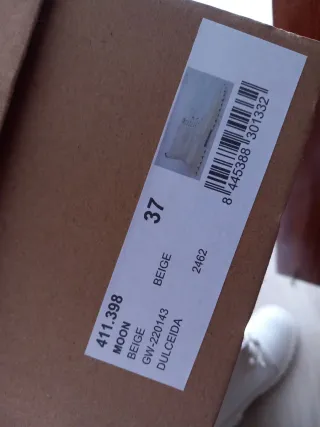 Botas militares Moon Boot blanco roto