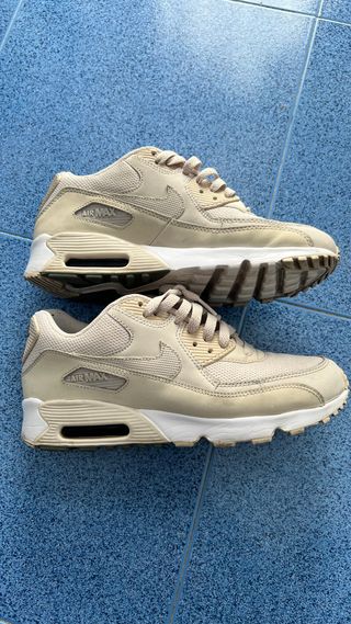 Nike Air Max Beige/Blanco Talla 40