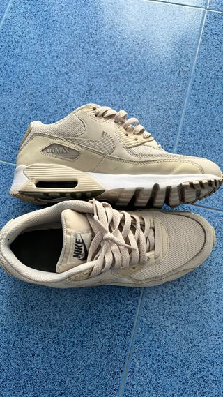 Nike Air Max Beige/Blanco Talla 40