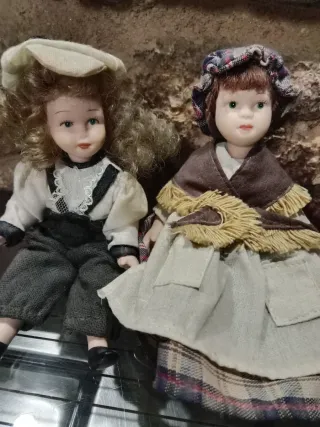 Bambole di porcellana vintage
