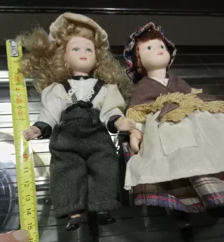 Bambole di porcellana vintage