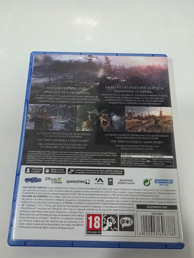 Metro Exodus Complete Edition PS5