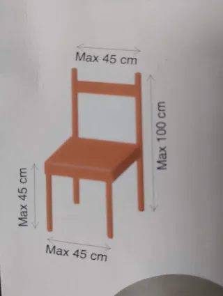 4 Fundas Silla Adaptables Beige