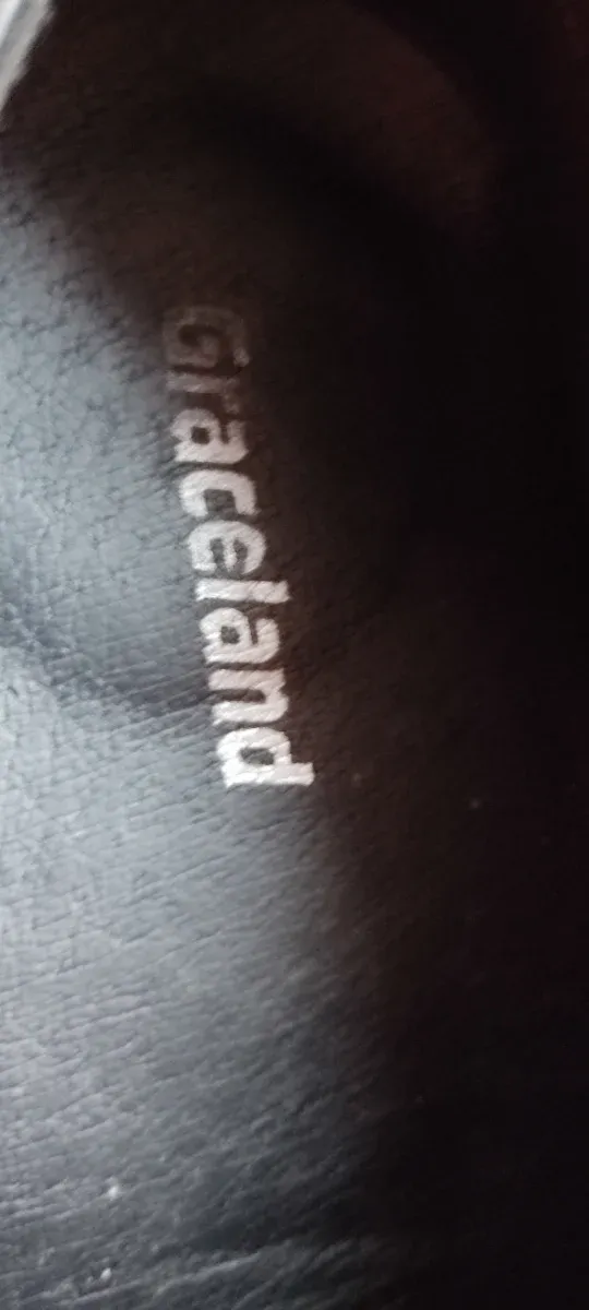 Zapatos Graceland Negros Doble Hebilla