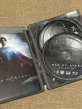 El Hombre de Acero Blu-ray 3D Steelbook