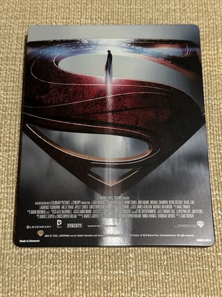 El Hombre de Acero Blu-ray 3D Steelbook