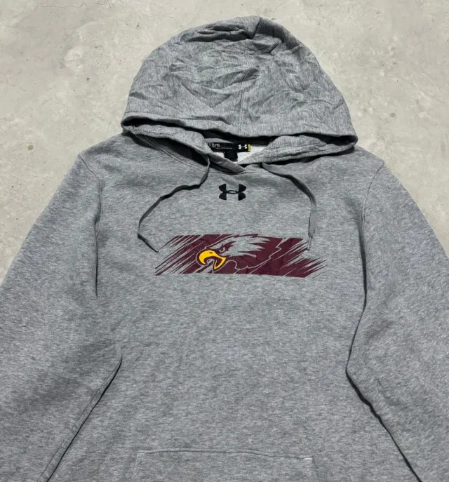 Felpa Under Armour Grigia con Grafica