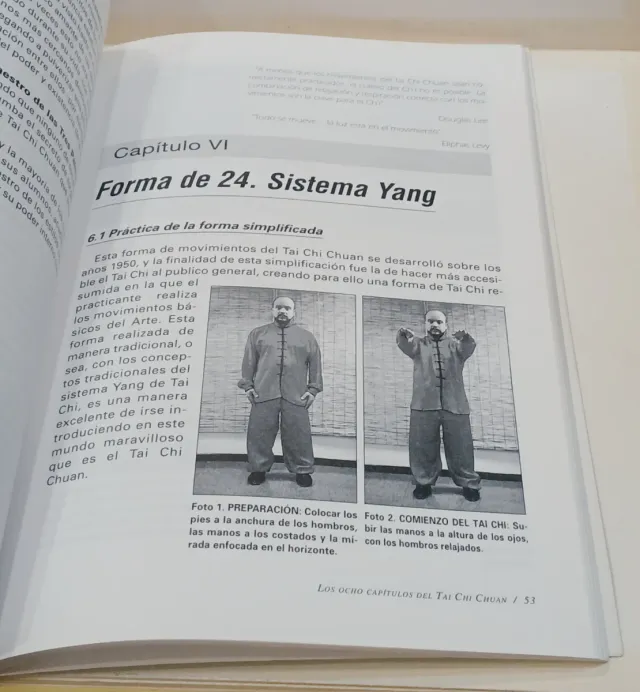Los 8 capítulos del Tai Chi Chuan