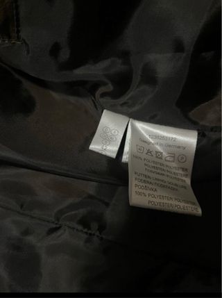 Abrigo invierno marrón con pelo