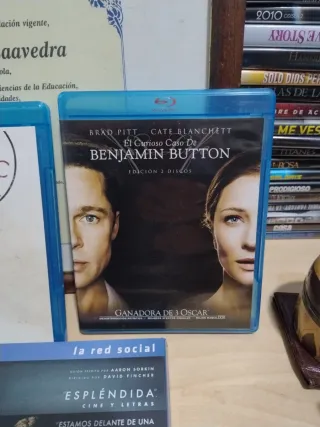 Pack David Fincher Blu-ray Zodiac y Benjamin Butto