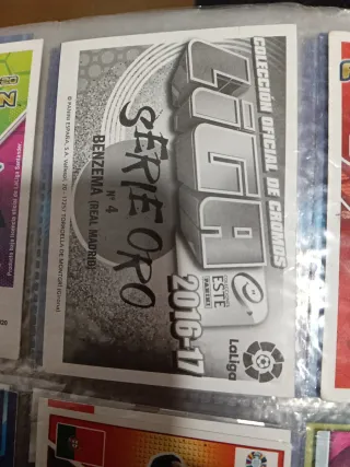 Cromo Liga Este 2016-17 Serie Oro