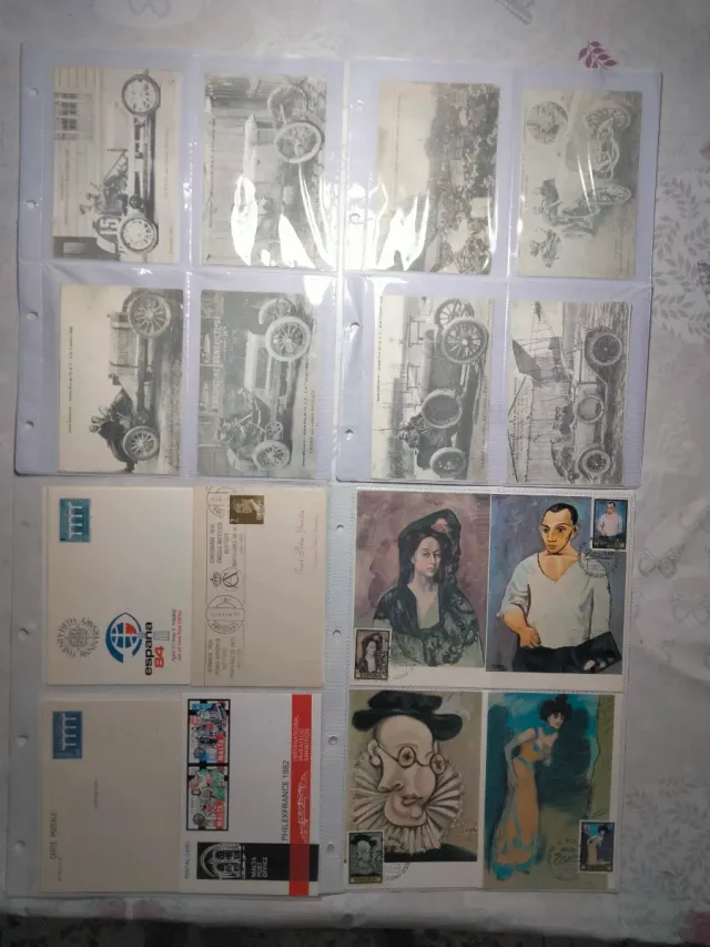 LOTE DE 100 POSTALI ANTICHE VARIE