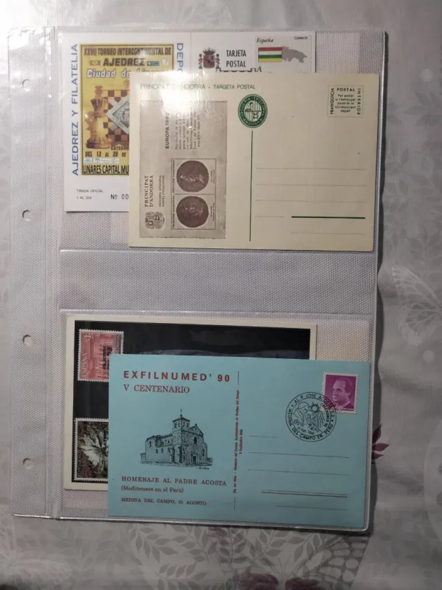 LOTE DE 100 POSTALI ANTICHE VARIE