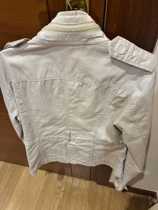 Chaqueta Beige Mujer