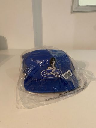 Gorra Supreme Chino Girl Meshback Royal