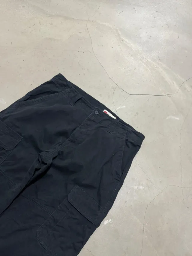 Pantaloni cargo neri 34 x 30
