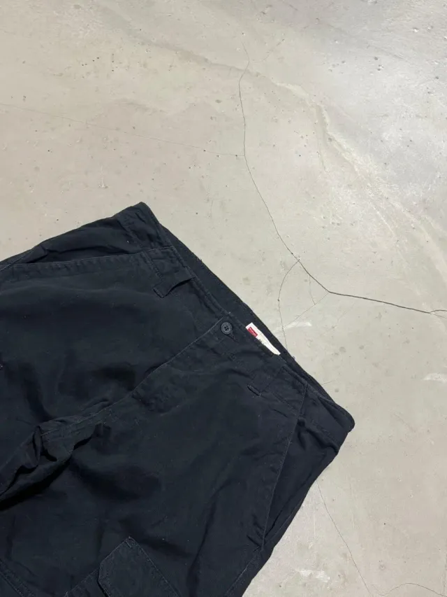 Pantaloni cargo neri 34 x 30