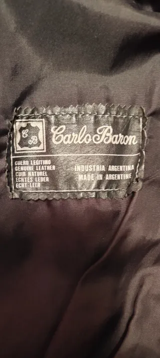 Cazadora Piel Mujer Negra y Marrón