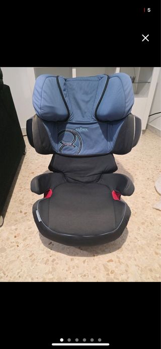 Silla coche grupo 2-3 Isofix. nueva vale 190 euros