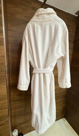 Albornoz Scalpers Mujer Talla S/M Blanco